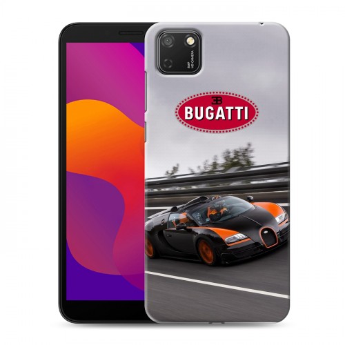 Дизайнерский силиконовый чехол для Huawei Honor 9S Bugatti