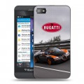 Дизайнерский пластиковый чехол для BlackBerry Z10 Bugatti