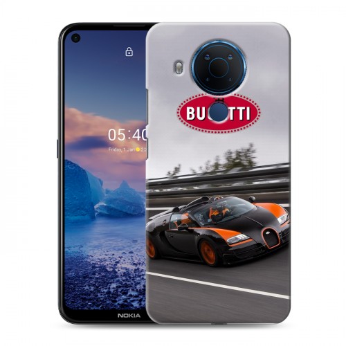 Дизайнерский силиконовый чехол для Nokia 5.4 Bugatti