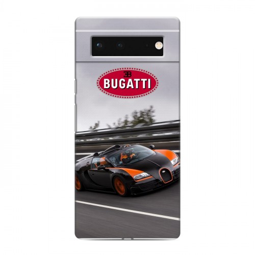 Дизайнерский силиконовый чехол для Google Pixel 6 Bugatti