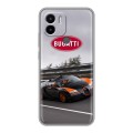 Дизайнерский силиконовый чехол для Xiaomi Redmi A1 Plus Bugatti