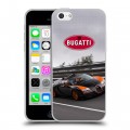 Дизайнерский пластиковый чехол для Iphone 5c Bugatti