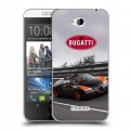 Дизайнерский пластиковый чехол для HTC Desire 616 Bugatti