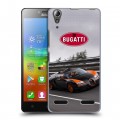 Дизайнерский пластиковый чехол для Lenovo A6000 Bugatti