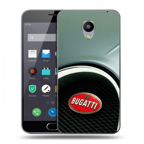 Дизайнерский пластиковый чехол для Meizu M2 Note Bugatti