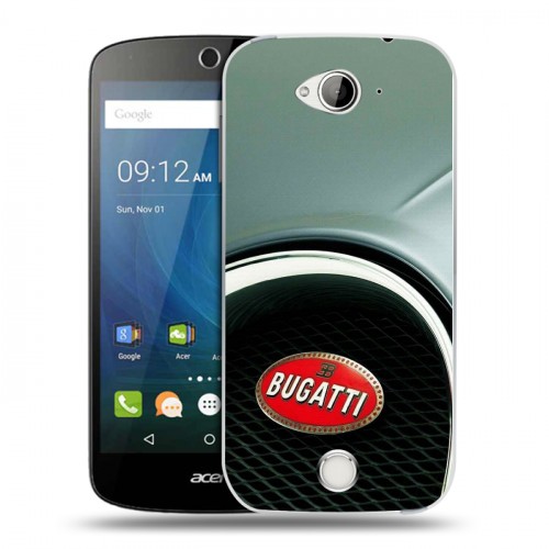 Дизайнерский силиконовый чехол для Acer Liquid Z530 Bugatti