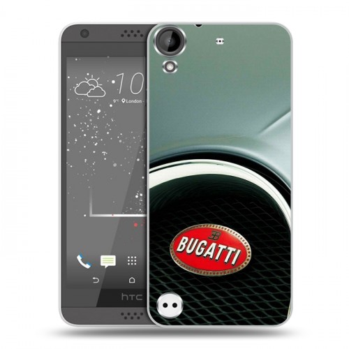 Дизайнерский пластиковый чехол для HTC Desire 530 Bugatti