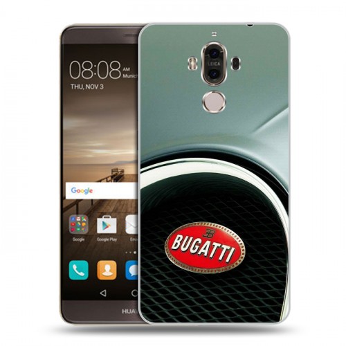 Дизайнерский пластиковый чехол для Huawei Mate 9 Bugatti