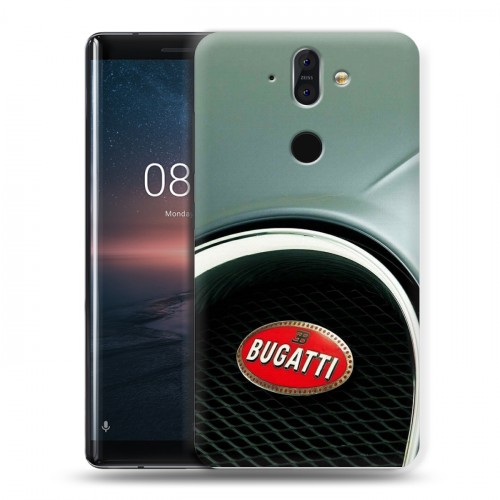 Дизайнерский пластиковый чехол для Nokia 8 Sirocco Bugatti