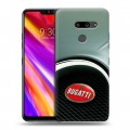 Дизайнерский пластиковый чехол для LG G8 ThinQ Bugatti