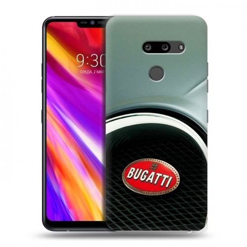 Дизайнерский пластиковый чехол для LG G8 ThinQ Bugatti