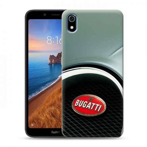 Дизайнерский силиконовый чехол для Xiaomi RedMi 7A Bugatti