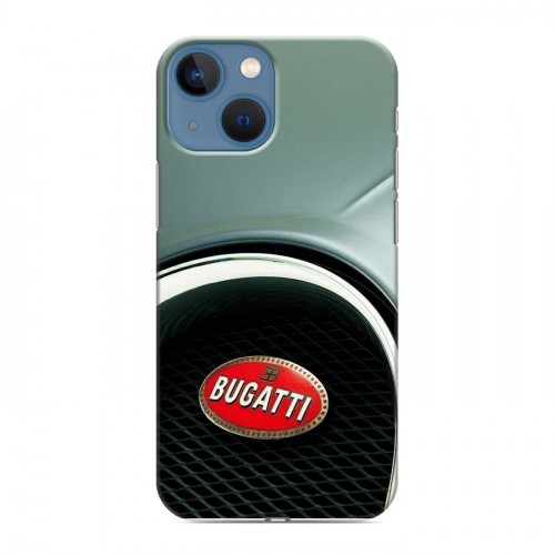 Дизайнерский пластиковый чехол для Iphone 13 Mini Bugatti