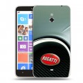 Дизайнерский пластиковый чехол для Nokia Lumia 1320 Bugatti