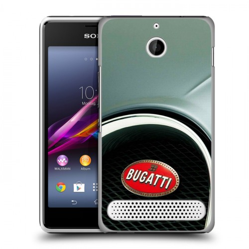 Дизайнерский силиконовый чехол для Sony Xperia E1 Bugatti