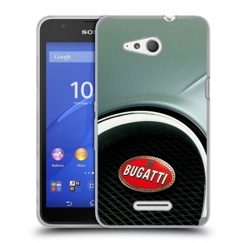 Дизайнерский пластиковый чехол для Sony Xperia E4g Bugatti