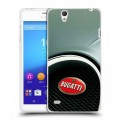 Дизайнерский пластиковый чехол для Sony Xperia C4 Bugatti