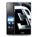 Дизайнерский пластиковый чехол для Sony Xperia TX Bugatti