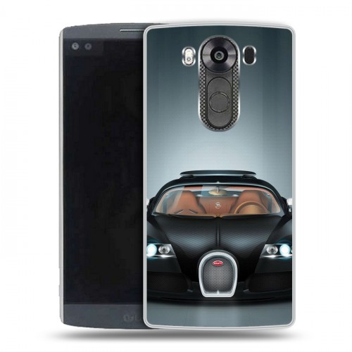 Дизайнерский пластиковый чехол для LG V10 Bugatti