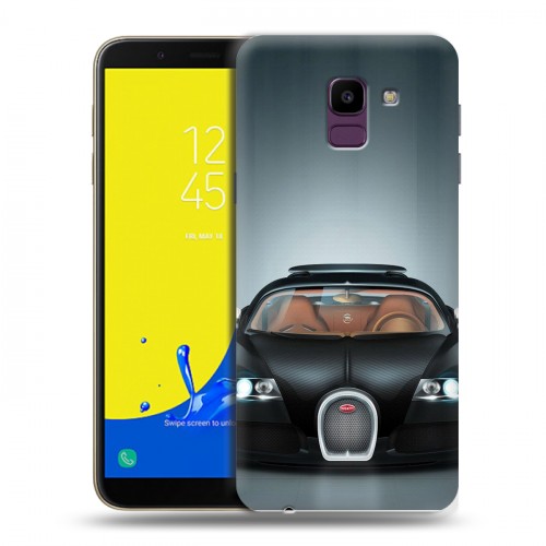 Дизайнерский пластиковый чехол для Samsung Galaxy J6 Bugatti