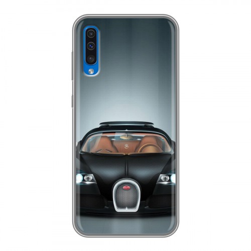 Дизайнерский пластиковый чехол для Samsung Galaxy A50 Bugatti