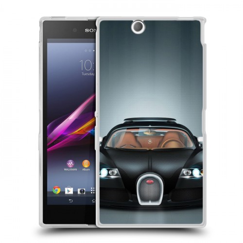 Дизайнерский пластиковый чехол для Sony Xperia Z Ultra  Bugatti