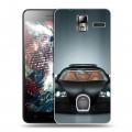 Дизайнерский силиконовый чехол для Lenovo S580 Ideaphone Bugatti