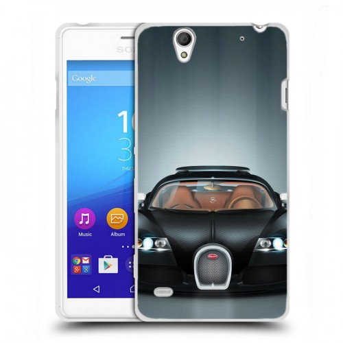 Дизайнерский пластиковый чехол для Sony Xperia C4 Bugatti