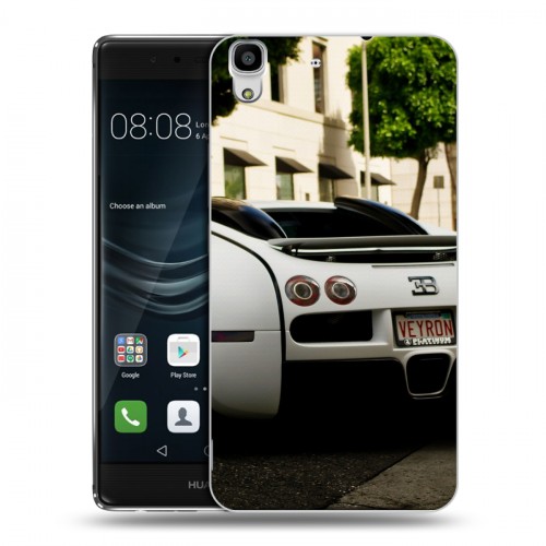 Дизайнерский пластиковый чехол для Huawei Y6II Bugatti