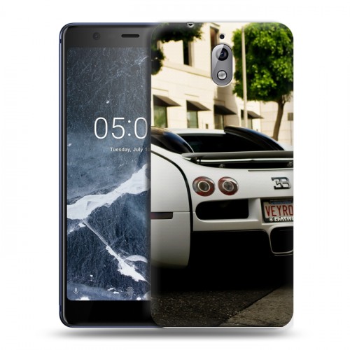 Дизайнерский пластиковый чехол для Nokia 3.1 Bugatti