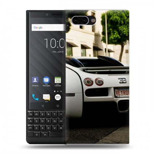 Дизайнерский пластиковый чехол для BlackBerry KEY2 Bugatti