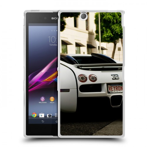 Дизайнерский пластиковый чехол для Sony Xperia Z Ultra  Bugatti