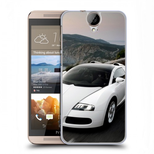 Дизайнерский пластиковый чехол для HTC One E9+ Bugatti