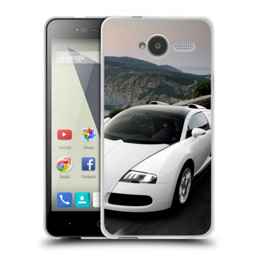 Дизайнерский пластиковый чехол для ZTE Blade L3 Bugatti