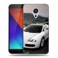 Дизайнерский пластиковый чехол для Meizu MX5 Bugatti