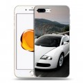 Дизайнерский пластиковый чехол для Iphone 7 Plus / 8 Plus Bugatti