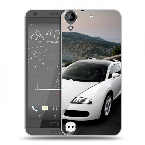 Дизайнерский пластиковый чехол для HTC Desire 530 Bugatti