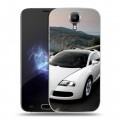 Дизайнерский пластиковый чехол для Doogee X9 Pro Bugatti