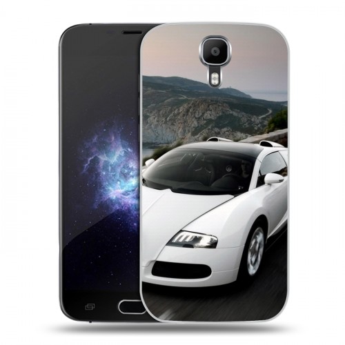 Дизайнерский пластиковый чехол для Doogee X9 Pro Bugatti