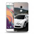 Дизайнерский пластиковый чехол для HTC One X10 Bugatti