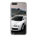 Дизайнерский силиконовый чехол для Huawei P Smart Bugatti