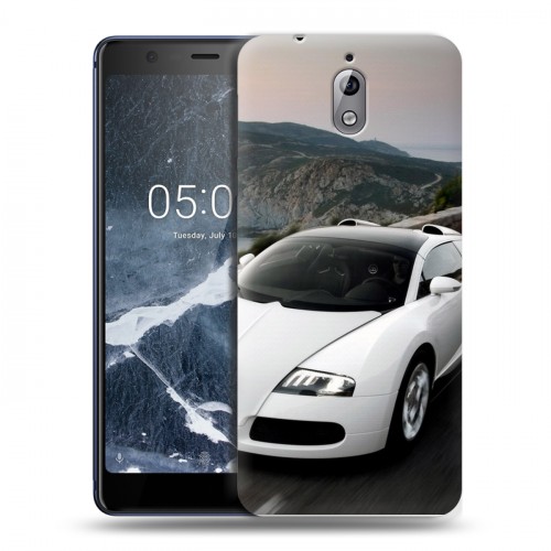 Дизайнерский силиконовый чехол для Nokia 3.1 Bugatti