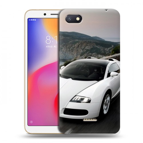 Дизайнерский пластиковый чехол для Xiaomi RedMi 6A Bugatti