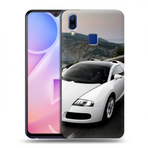 Дизайнерский пластиковый чехол для Vivo Y95 Bugatti