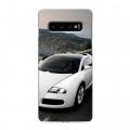 Дизайнерский силиконовый чехол для Samsung Galaxy S10 Bugatti