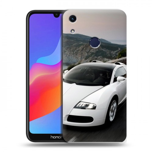 Дизайнерский пластиковый чехол для Huawei Honor 8A Bugatti