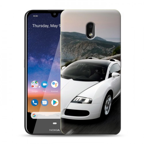 Дизайнерский силиконовый чехол для Nokia 2.2 Bugatti