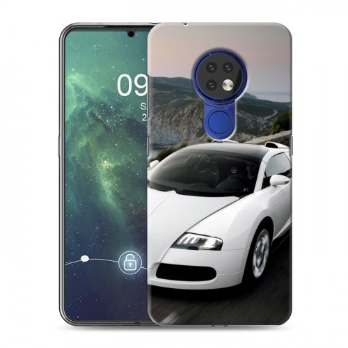 Дизайнерский силиконовый чехол для Nokia 6.2 Bugatti