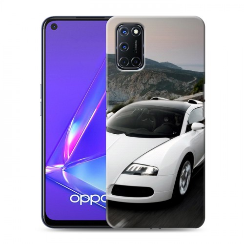 Дизайнерский пластиковый чехол для OPPO A52 Bugatti