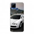 Дизайнерский силиконовый с усиленными углами чехол для Realme C15 Bugatti